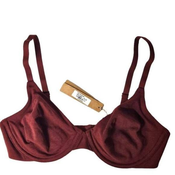 Skims Cotton underwire bra Nwt - Picture 1 of 10